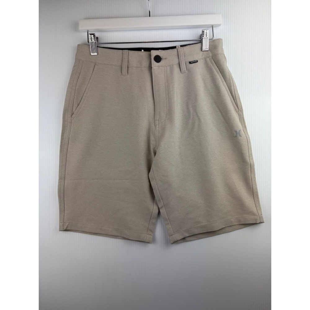 Hurley All Terrain Space Dye‎ Hybrid Walkshorts Khaki Beige 28  Small Techwear